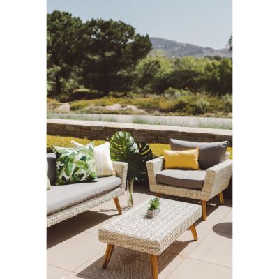 Image two of 42" Marina Wicker Coffee Table
